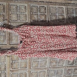 Wild Fable Y2k Red Heart Mini Dress